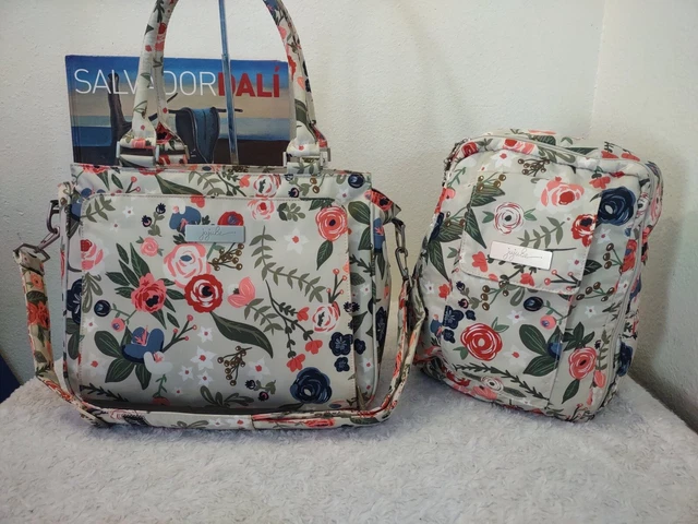 Jujube Floral Diaper Bag, Backpack And Changing Pad Set