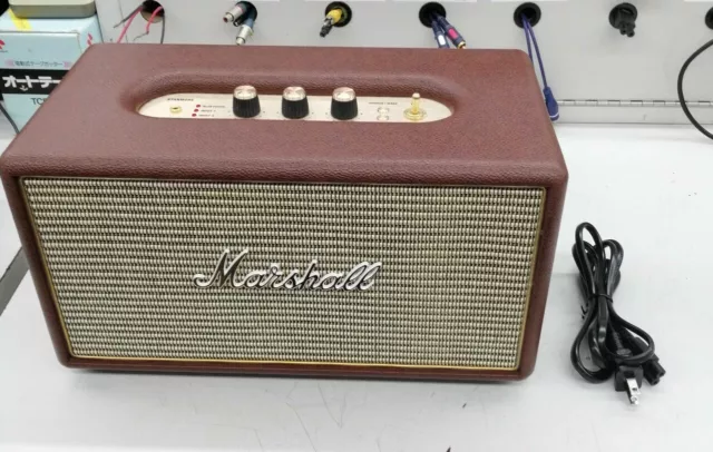 Marshall Stanmore Speaker Bluetooth Wireless Portable Speaker System Brown