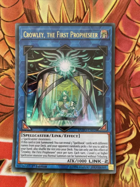 DUPO-EN028 Yugioh Duel Power: Crowley, the First Prophesseer - Ultra Rare