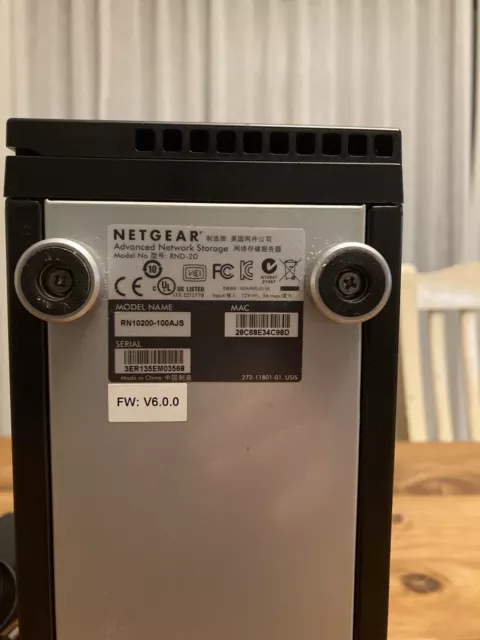 Netgear ReadyNAS - RN10200 - 100 Series 2 Bay (diskless) 3