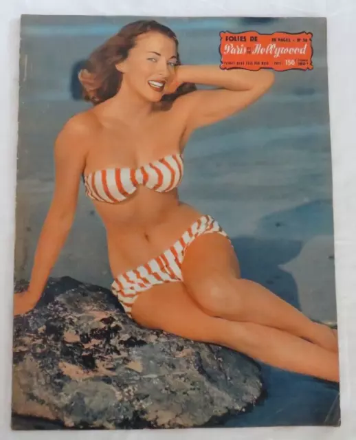 Revue De Charme Pin-Up Erotisme Les Beautes De Paris Et De Hollywood Volume 56