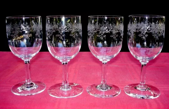 Baccarat Sevigne Water Glasses Weingläser Wassergläser Verre A Eau Cristal Grave