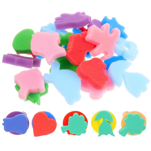 1 d'éponges de peinture de bricolage Formes d'éponge Stamper Stamper