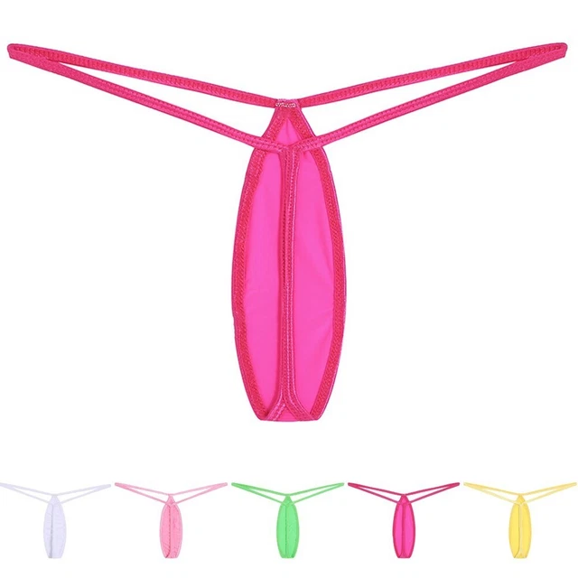 KWTF String C Pour Hommes Pochette Bombée Sexy En Dentelle - Sous-vêtement Gai Invisible Et Confortable