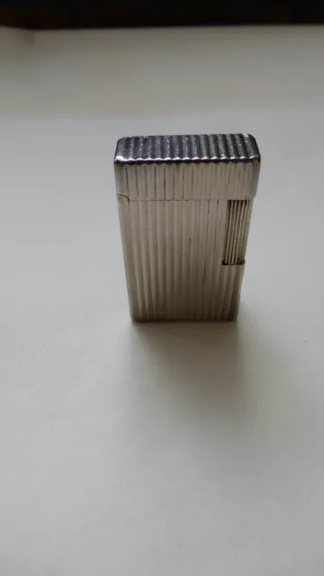 Ancien Briquet vintage ST DUPONT En Plaqué Argent