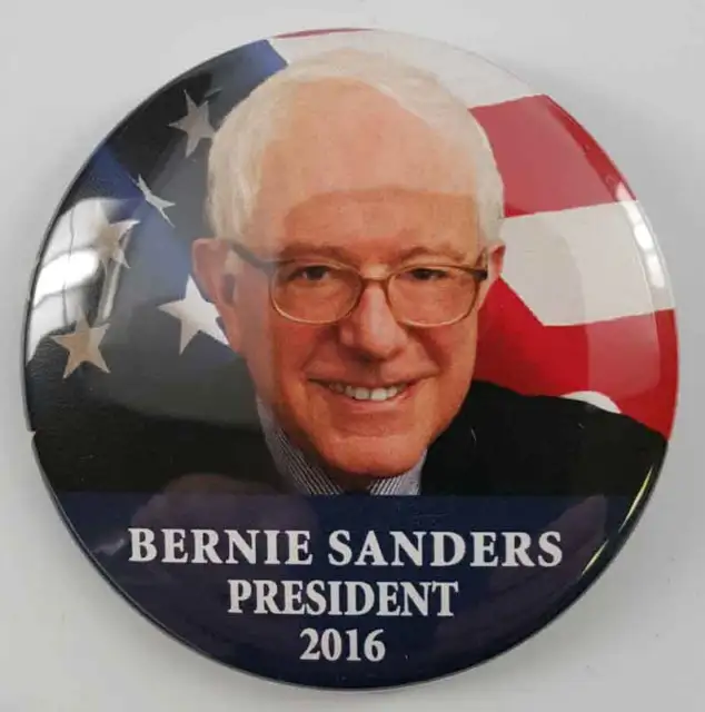 Bernie Sanders 2016 Democratic Campaign Button
