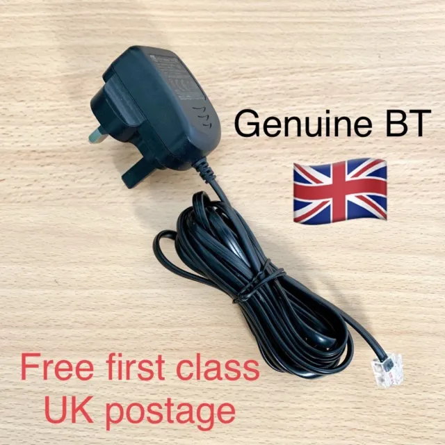 BT 2600 & BT 2700 Cordless Phone Power Supply 066270 for Main Base & Charger Pod