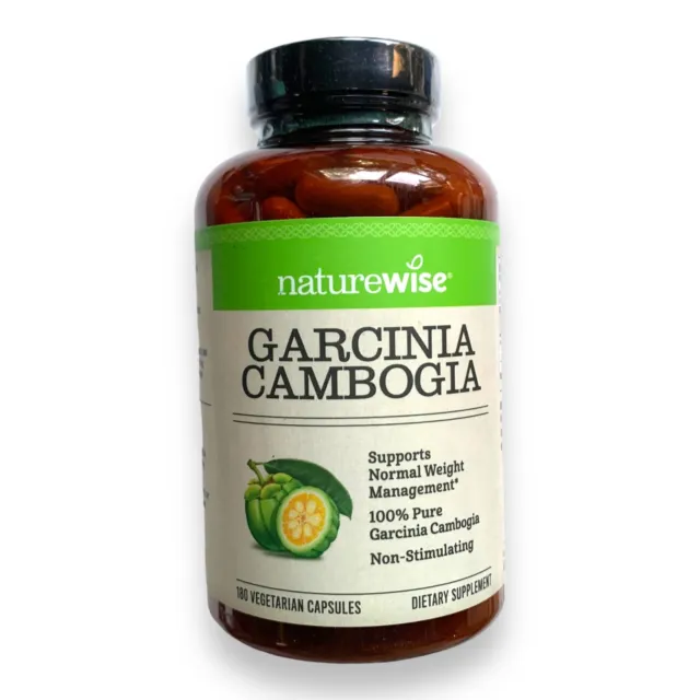 NatureWise Pure Garcinia Cambogia (2 Month Supply) 100% Natural HCA Extract Conc