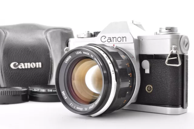 Canon FT QL / FL 55mm f/1.2 Film Camera Excellent+5 FD by DHL or Fedex X0691