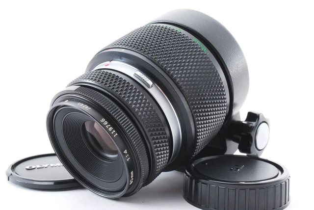 Olympus Om-system Zuiko Auto-1 : 1 Macro 80mm F/4 Mf Objectif Avec / Tube [ EXC