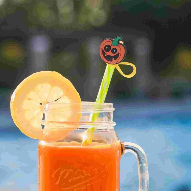 Food Grade Materials Silicone Straw Cap  Straw Accessories