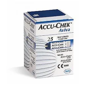 Roche Accu-Chek Aviva Strisce Reattive Glicemia 25 Pezzi