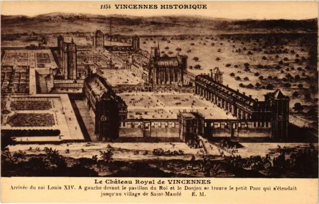 CPA AK VINCENNES Le Chateau Royal de VINCENNES (672361)