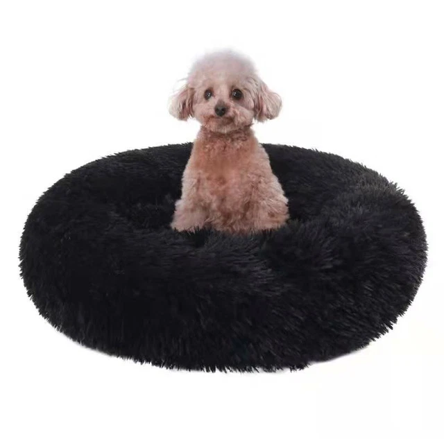 Calming Cat Dog Bed for Small Medium Large Round Donut Washable Dog bed Sofa