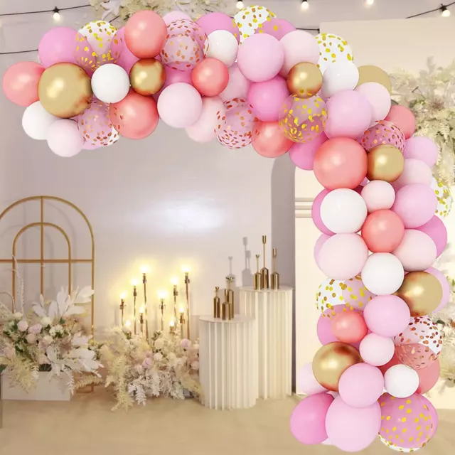 Kit de ballons 140x, décorations de fête DIY, toile de fond pour la maison,