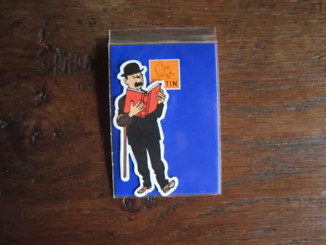 Tintin Dupont Lit  Magnet Hergé Moulinsart Neuf Blister