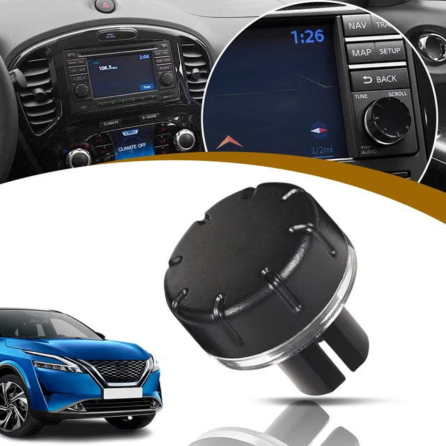 RADIO KNOB BUTTON Volume Switch Stereo Tuner for NISSAN QASHQAI JUKE X ...