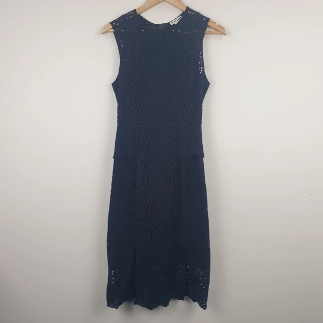WHISTLES WOMEN'S NAVY Blue Lace Dress Size 14, New With Tag 23.58 - PicClick UK WHISTLES WOMEN'S NAVY Blue Lace Dress Size 14, New With Tag 23.58 - PicClick UK