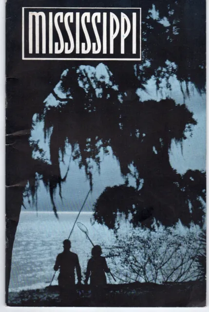 1938 Mississippi Travel Pamphlet