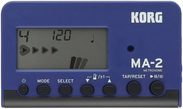 Korg MA-2 Compact Metronome, Blue