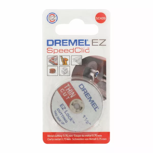 Dremel 2615S409JB SC409 Ez Speedclic Mince Coupe Roues - 5 Paquet