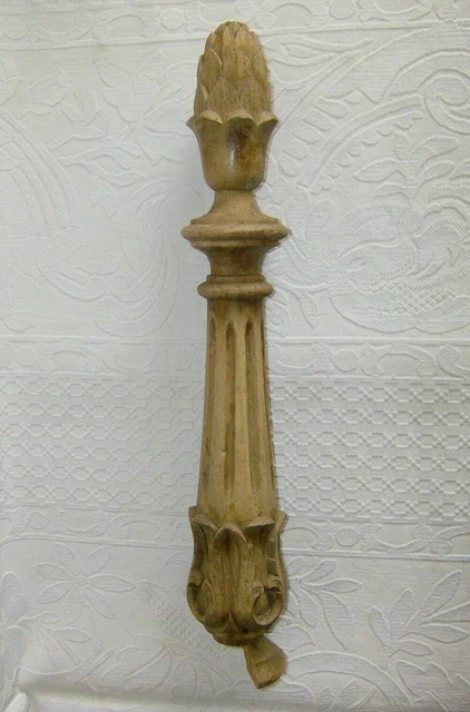 Old Wooden Decoration Baluster