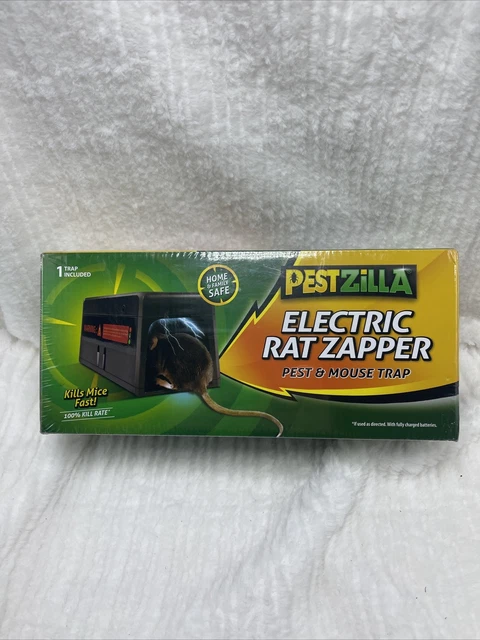 Pestzilla Rat Zapper Rechargeable Electric Mouse Trap Effective & Humane Indoor Pestzilla Rat Zapper Rechargeable Electric Mouse Trap Effective & Humane Indoor