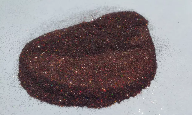 Dark Espresso Red Holographic Flakes .004"  Auto Paint Gloss Gallon Acrylic