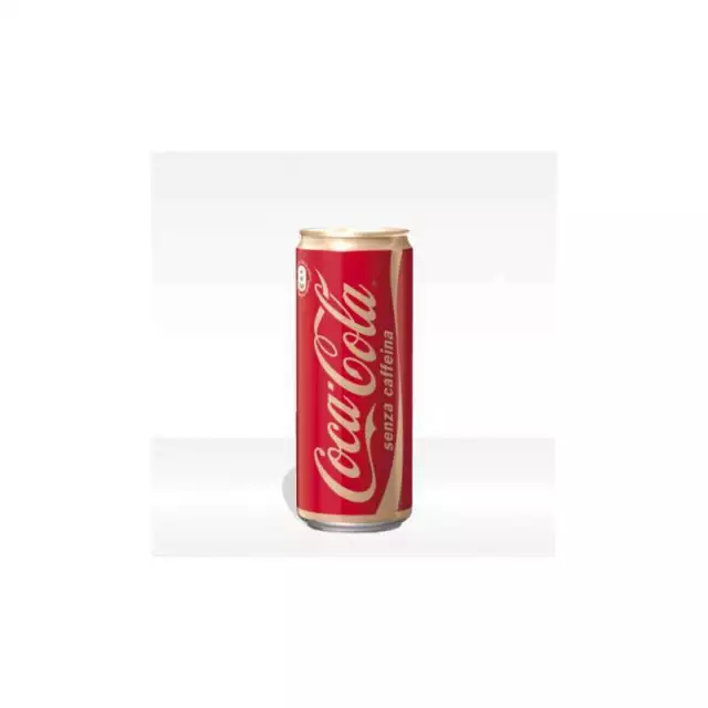 Coca Cola Senza Caffeina Cl.33   X 24  Lattine Sleek