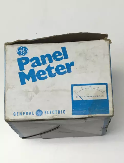 General Electric Model GE 250 Panel  Meter 0-3 ACA