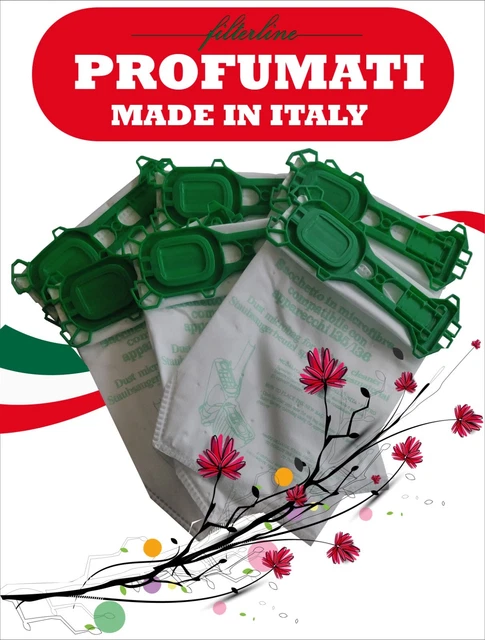 SACCHETTI FOLLETTO VK 135 VK 136 12PZ 12 PROFUMI VORWERK KOBOLD - Foto 4