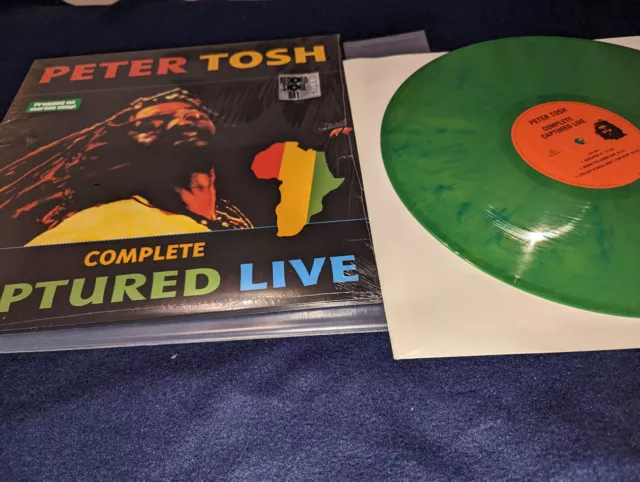 Peter Tosh - Complete Captured Live / COLOURED Vinyl LP 2022 RSD +OIS Near Mint