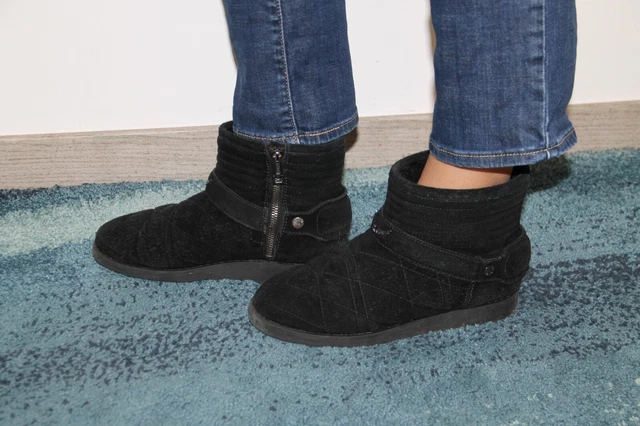 Bottines Hiver fourrées ZADIG &  VOLTAIRE noir pointure 39 Parfait état
