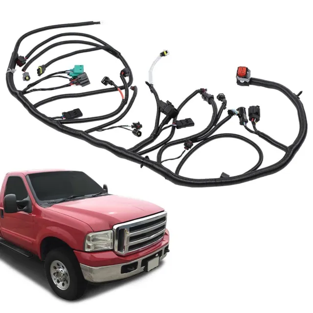Fit For Ford Super Duty 05-07 6.0L 11/4/2004 5C3Z12B637BA  Engine Wiring Harness