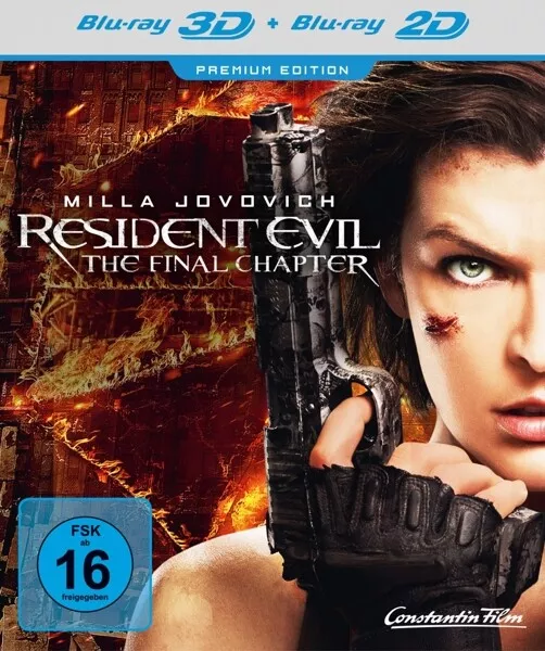 Resident Evil - The Final Chapter Blu-ray 3D + 2D / Premium Edition 1x Blu-ray..