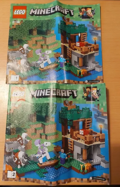 Lego minecraft skeleton attack instructions hotsell