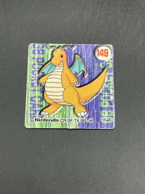 Billes Pokémon Dragonite N°149 En Verre - Lot Avec Sac De Collection