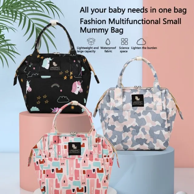 Baby Diaper Bag Waterproof Mummy Bag Large Capacity Travel Backpack Handbag