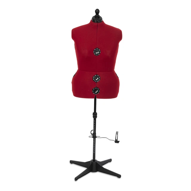Verstellbare Schneiderpuppe Diana D 8-Teilige Vollschlank (XL) [Größe EUR 56-60]