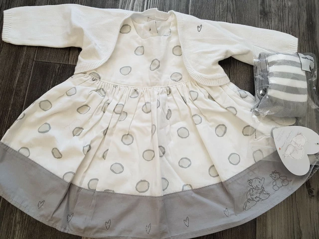 Bnwt Humphreys Corner Dress Cardigan Tights Newbaby Baby Shower Gift Reborn
