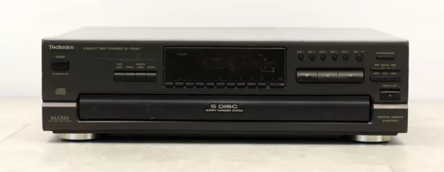 Technics SL-PD667 Compact Disc Player 5-Fach CD Wechsler CD Changer an Bastler