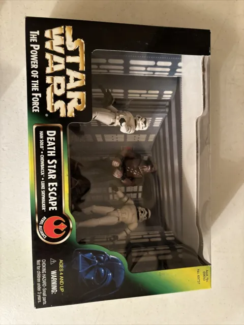 Star Wars Power Of The Force Death Star Escape Sealed 1997