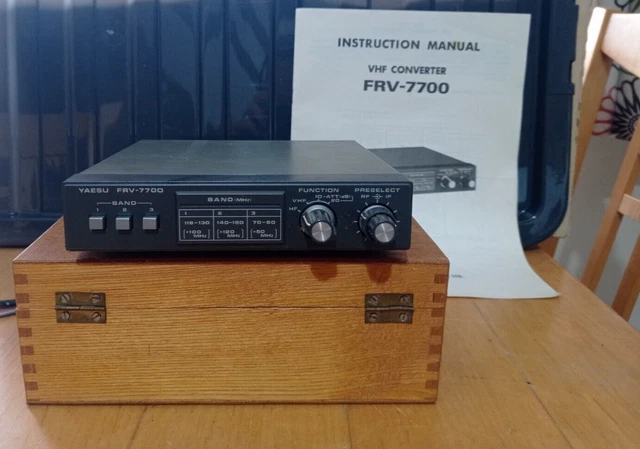 YAESU FRV-7700 VHF converter for FRG-7700 & 8800 EUR 109,10 - FR