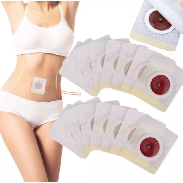 60x Slimming Patches WEIGHT LOSS DIET AID Extra Strong Detox Fat Burn Slim Patch