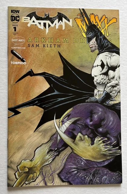 Idw/Dc: Batman/The Maxx: Arkham Dreams #1: Torpedo/Got Art! Sam Kieth Variant