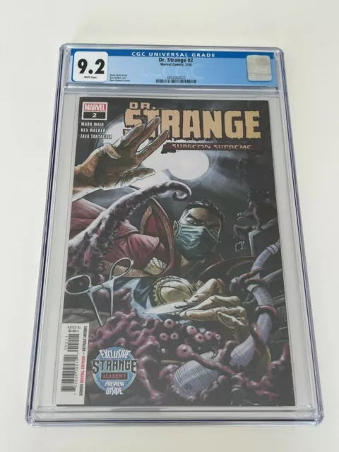 2020 Marvel DR STRANGE 2 First 1st Appearance of STRANGE ACADEMY preview CGC 9.2