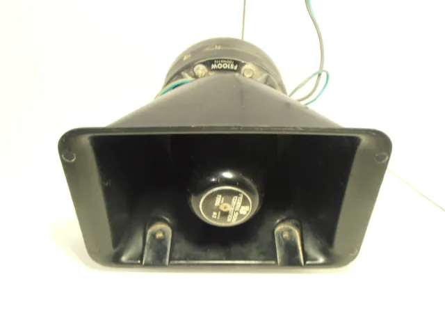 100 Watt Federal Signal Siren Speaker Model TS100 Good Working Condition