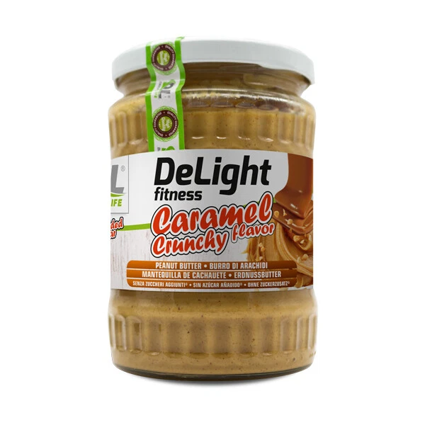 DAILY LIFE Delight Fitness Peanut Butter CARAMEL CRUNCHY 510g