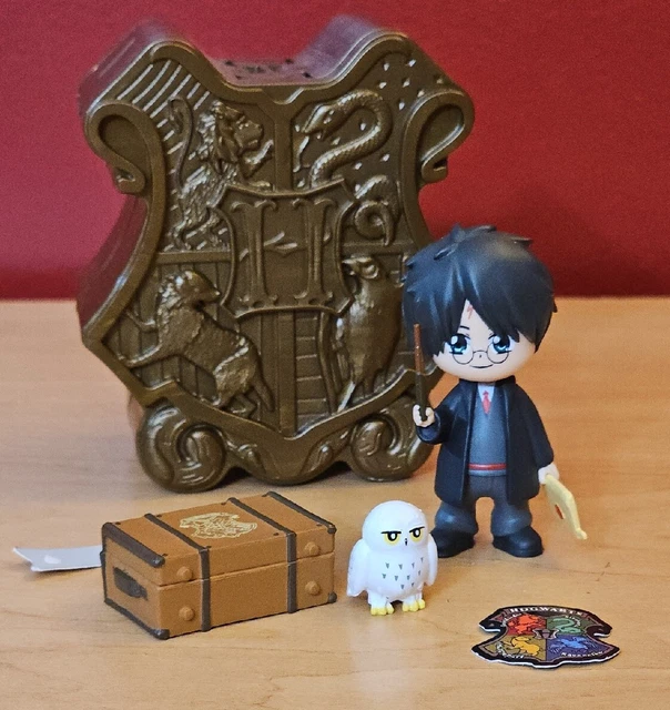 HARRY POTTER FIGURE YUME Mystery Capsule Series 1 W HEDWIG Owl Complete ...