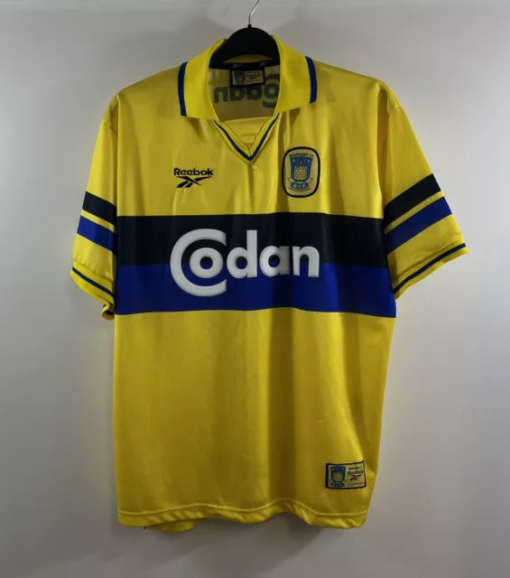 Brondby Home Football Shirt 1998/00 Adults Large Reebok C326